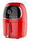 Επαγγελματικό συμπαγές Fryer αέρα μέγεθος πλαστικού υλικού W200*D258*H280mm κόκκινου χρώματος
